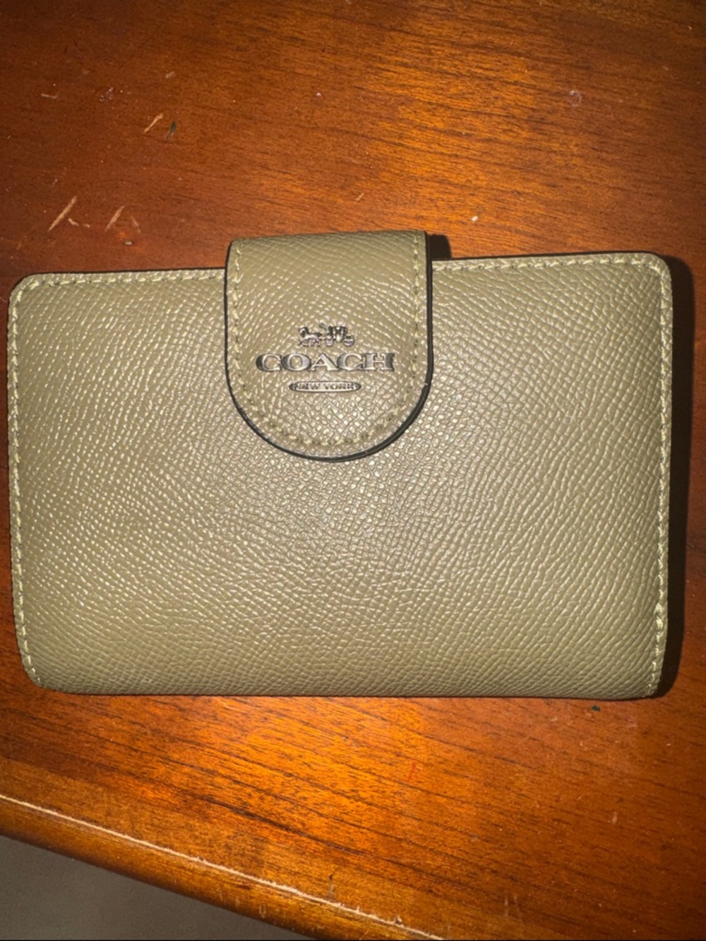 Coach Army Green Wallet